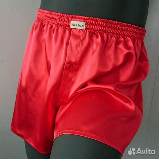Мужские шелковые трусы