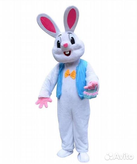 Ростовой плюшевый заяц, мультяшный костюм