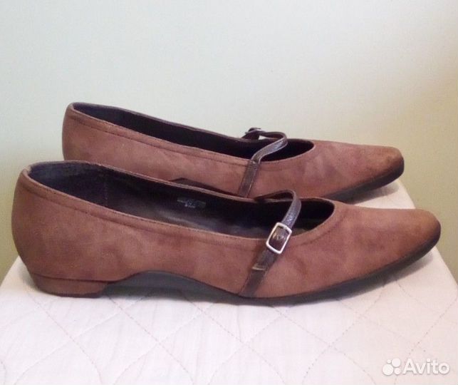 Натуральная замша туфли женские размер 39