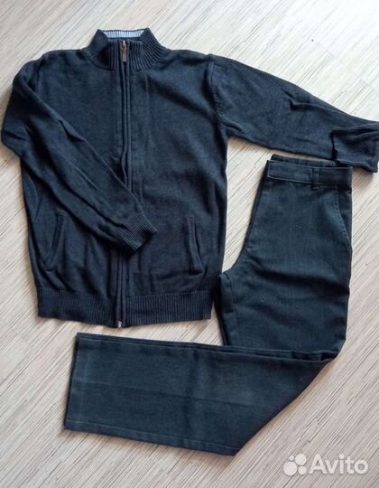 Кардиган и брюки, размер 128