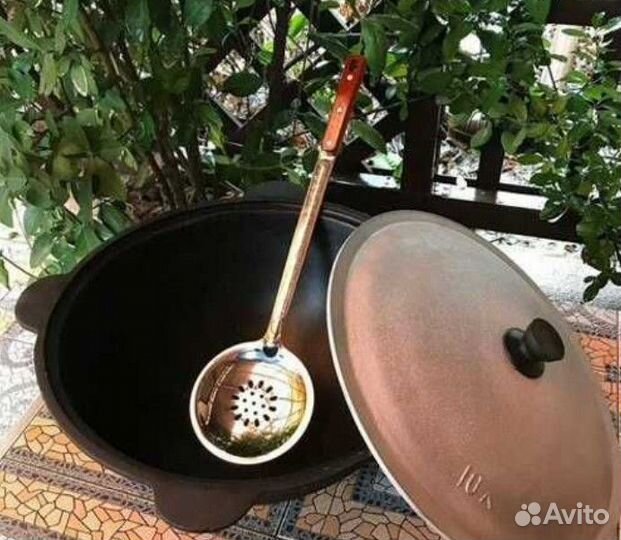 Казан чугунный