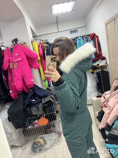 Комбинезон зимний женский горнолыжный новый