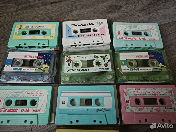 Кассеты цветные, редкие (Normal) 10шт