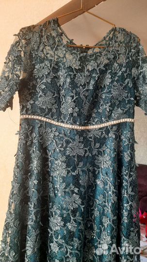 Вечернее платье 46 размера в пол