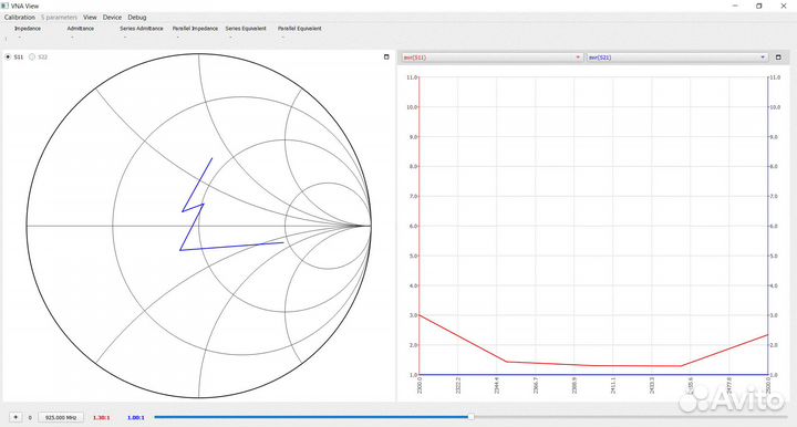Антенна 2.4 ггц FRP с пружинным основанием