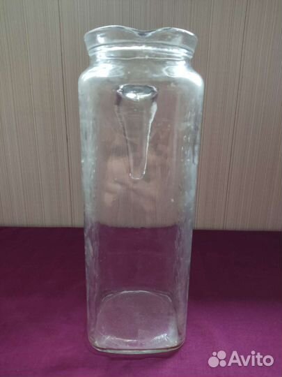 Кувшин / графин стеклянный