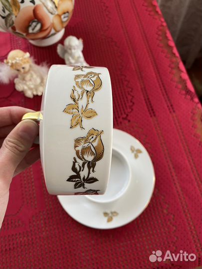 Масленка фарфор гдр