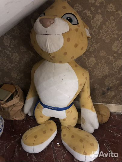 Мягкая большая игрушка тигр