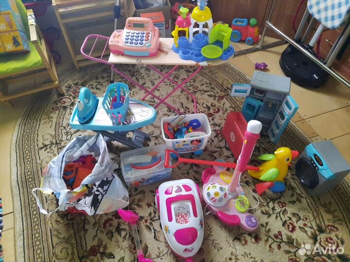 Детские игрушки пакетом для девочки