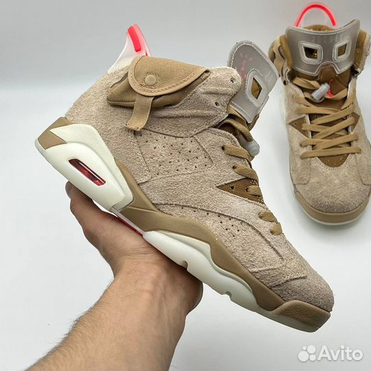 Кроссовки Travis Scott x Air Jordan 6 Retro