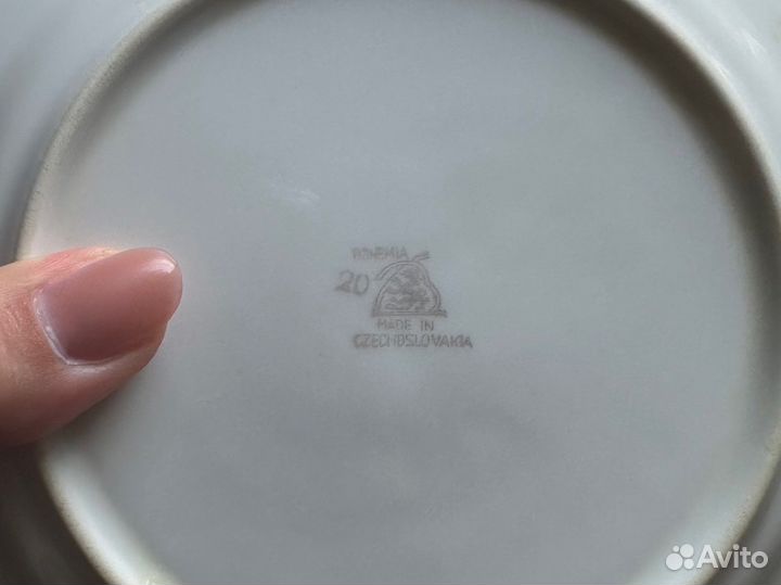 Тарелки Bohemia Чехословакия