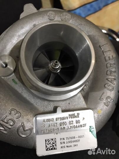 Турбина на mercedes om642