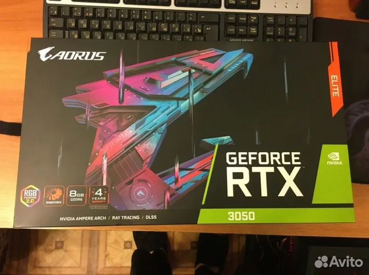 Видеокарта GeForce RTX 3050
