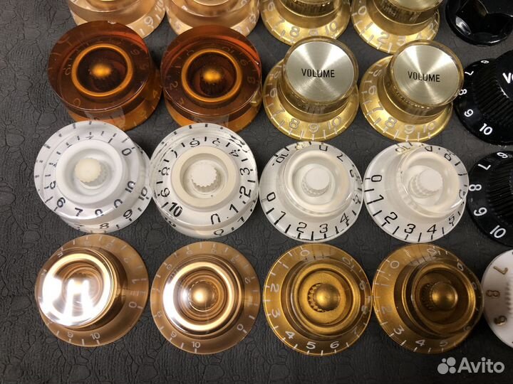 Ручки для потенциометров, гитарная фурнитура