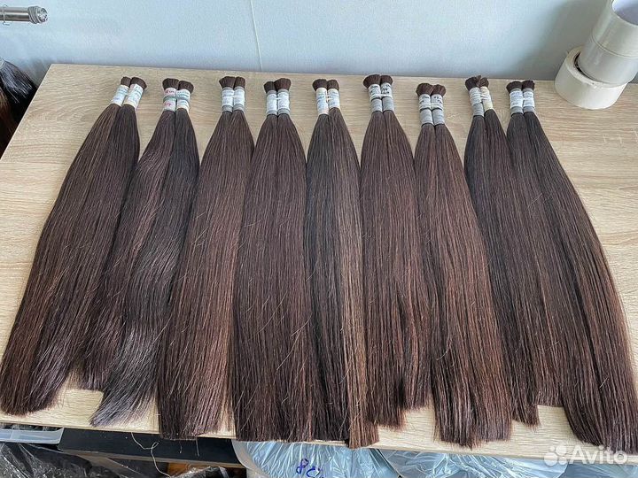 Волосы для наращивания срез 65 см