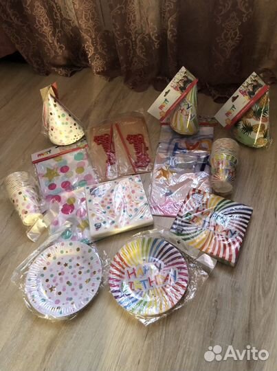 Одноразовая праздничная посуда