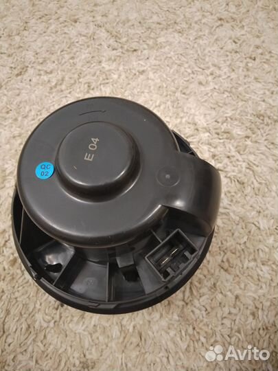 Вентилятор отопления и резистор