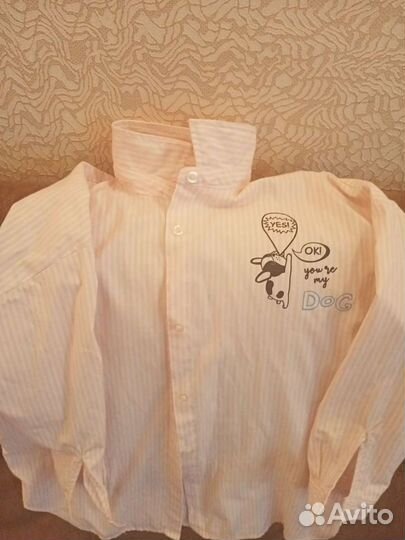 Рубашки для девочки р xs