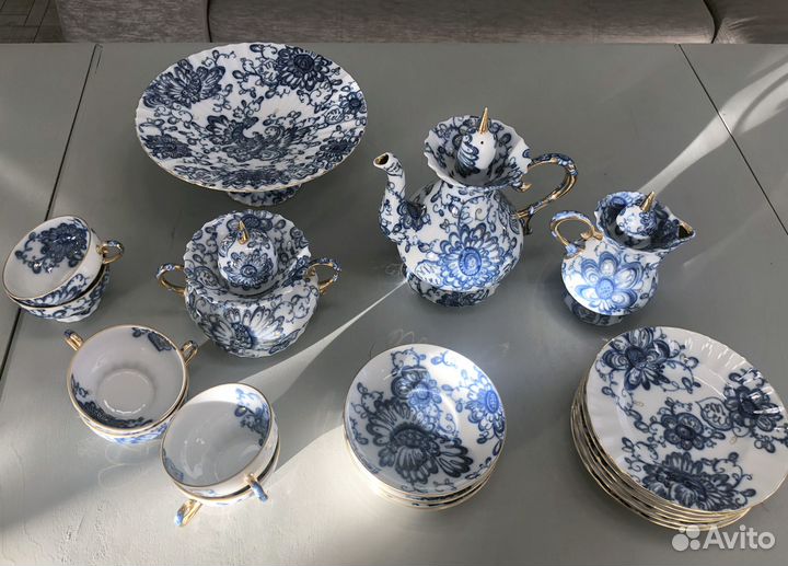 Чайный сервиз «Поющий сад» (ифз, лфз)