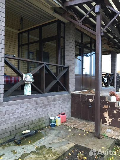 Остекление беседки веранды бани террасы крыльца