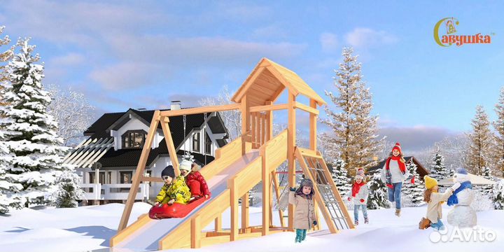 Детская игровая площадка уличная доставка