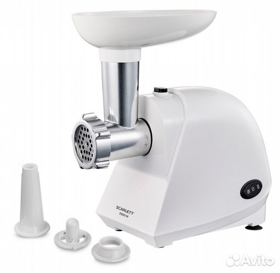 Электромясорубка Scarlett 1900 Вт черная
