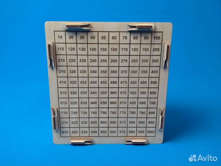 Копилка 10-1000 из дерева (фанера)