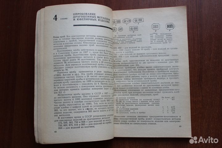 Изготовление и ремонт ювелирных изделий.1986г