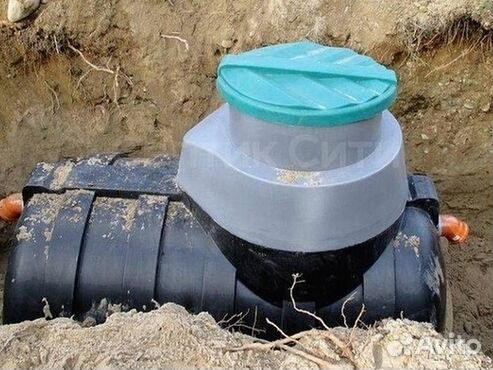 Септик без откачки - монтаж в подарок