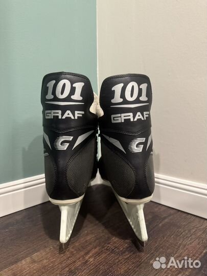 Коньки хоккейные Graf 101 47 размер