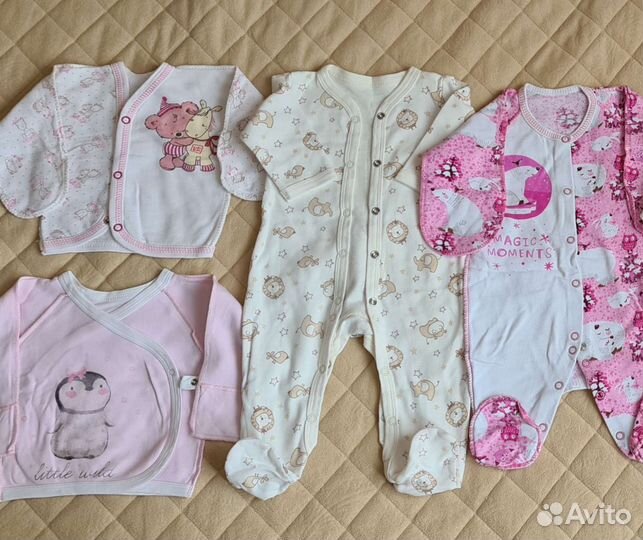 Вещи для девочки пакетом (р. 56-80)