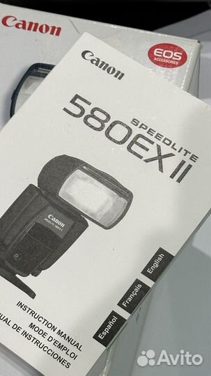 Вспышка Canon speedlite 580ex ii