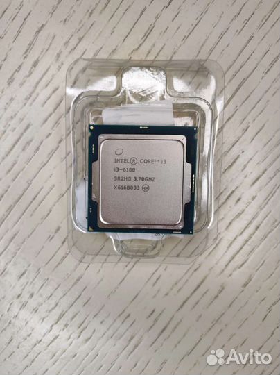 Процессор Intel core i3 6100