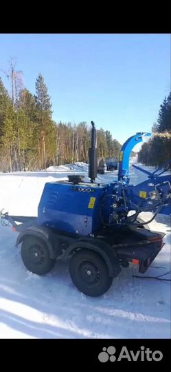 Измельчитель веток и деревьев