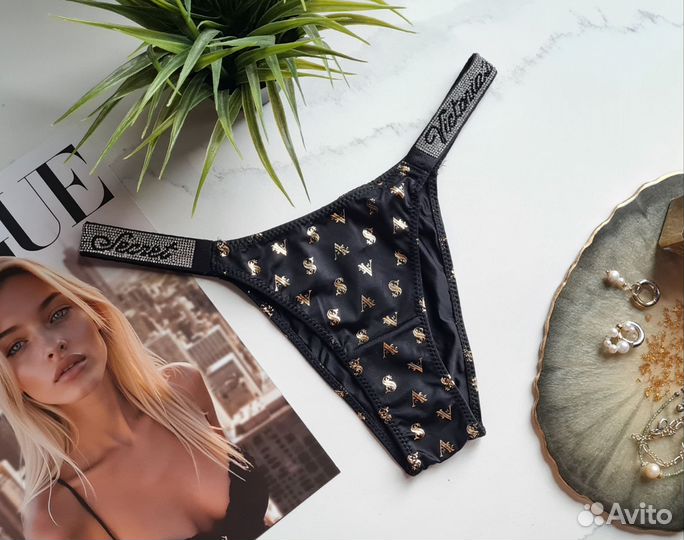 Трусики бразильянки М Victoria's Secret