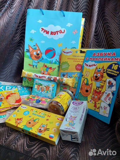 Подарочный набор Три кота
