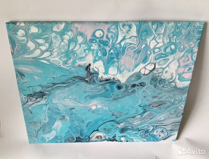 Картина акрилом на холсте