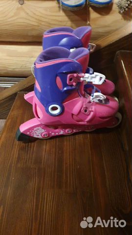 Роликовые коньки детские 32-34 размер