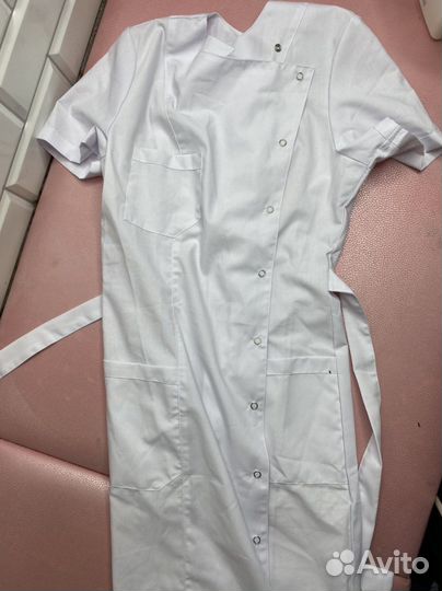 Новый медицинский халат платье