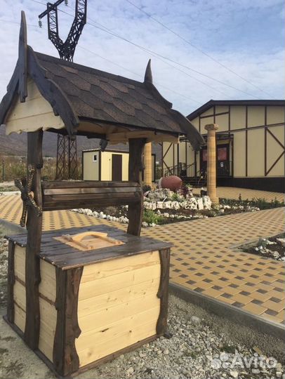 Колодец декоративный