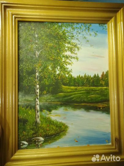 Картина маслом на холсте