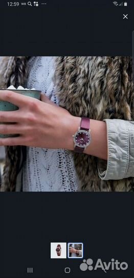 Часы серебряные ника женские новые