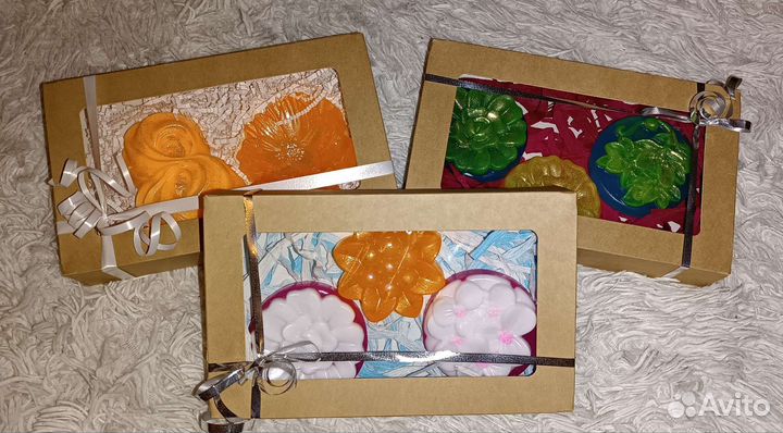 Подарочный набор из мыла ручной работы
