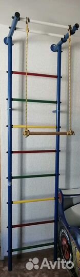 Лесница от шведской стенки