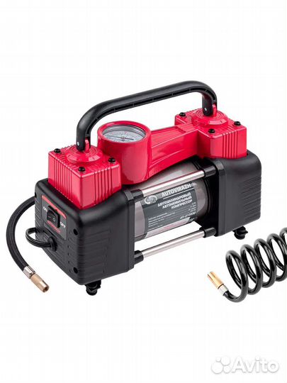 Компрессор 2-х цилиндровый в кейсе