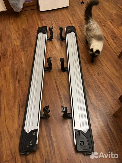 Подножки порога Mitsubishi Pajero Sport 3