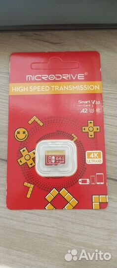 Micro sd карта памяти 64гб