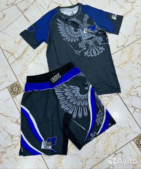 Форма 2 в 1 Союз мма России Футболка и шорты