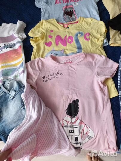 Вещи на девочку пакетом 122-128