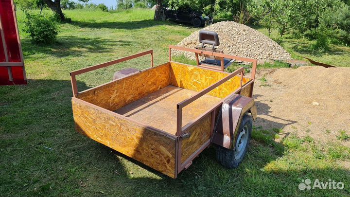 Прицеп для мотоблока самодельный